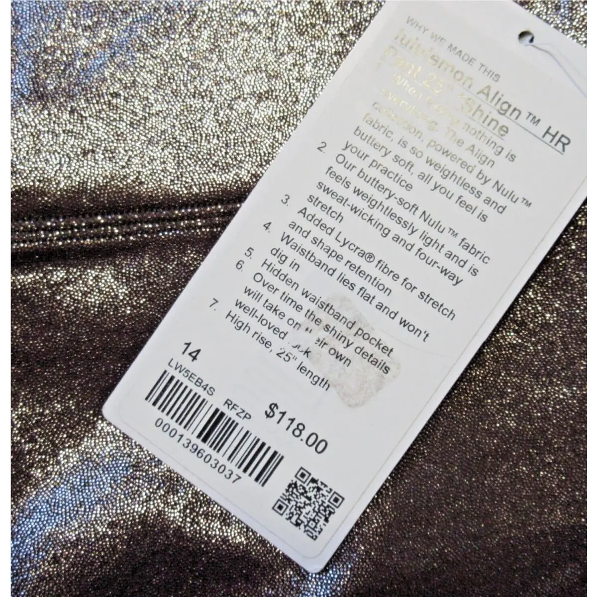 Lululemon clothing - Brown 1