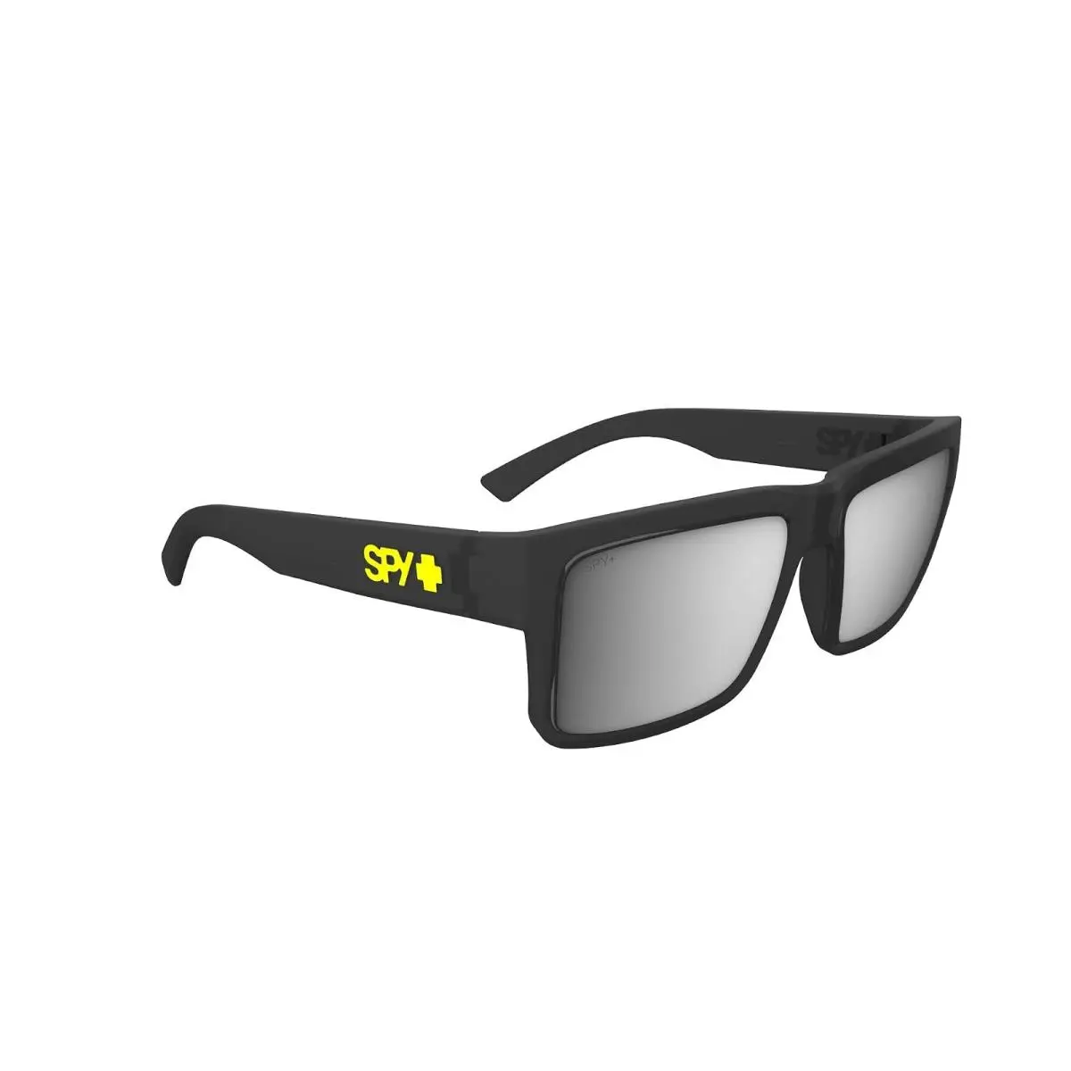 Unisex Sunglasses Spy Optic Montana Matte Translucent Black Happy Bronze Platinum Mirror by SPY Optics