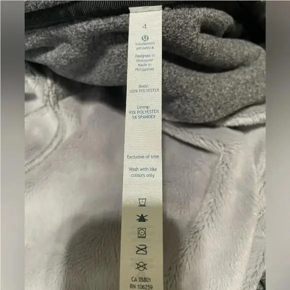 Lululemon clothing - Gray 1
