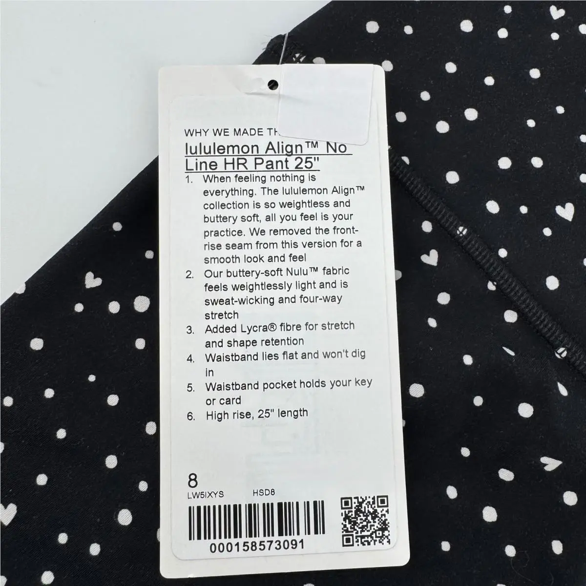 Lululemon clothing - Align No Line HR Pant 25