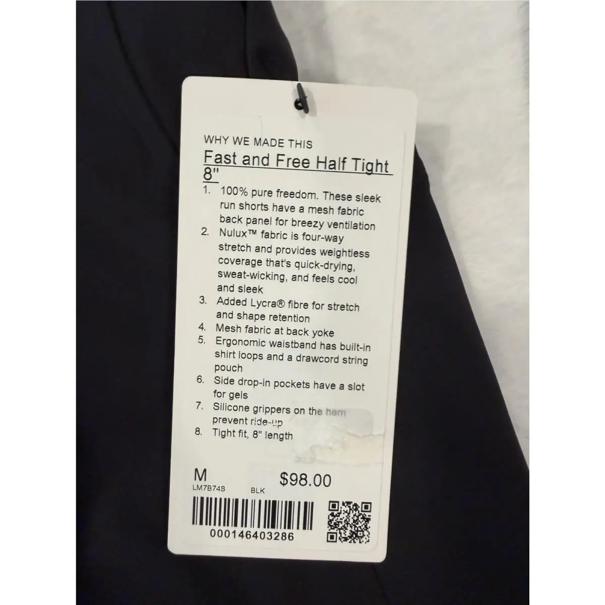Lululemon clothing - Black 5