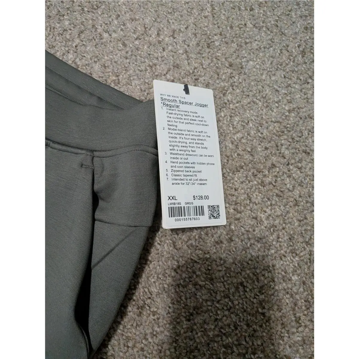 Lululemon clothing - Lululemon Smooth Spacer - Smooth Spacer - Green 3