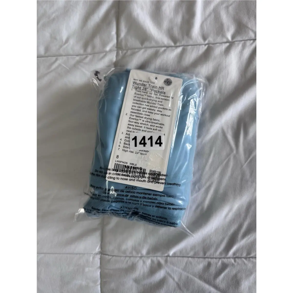 Lululemon clothing - Blue 9