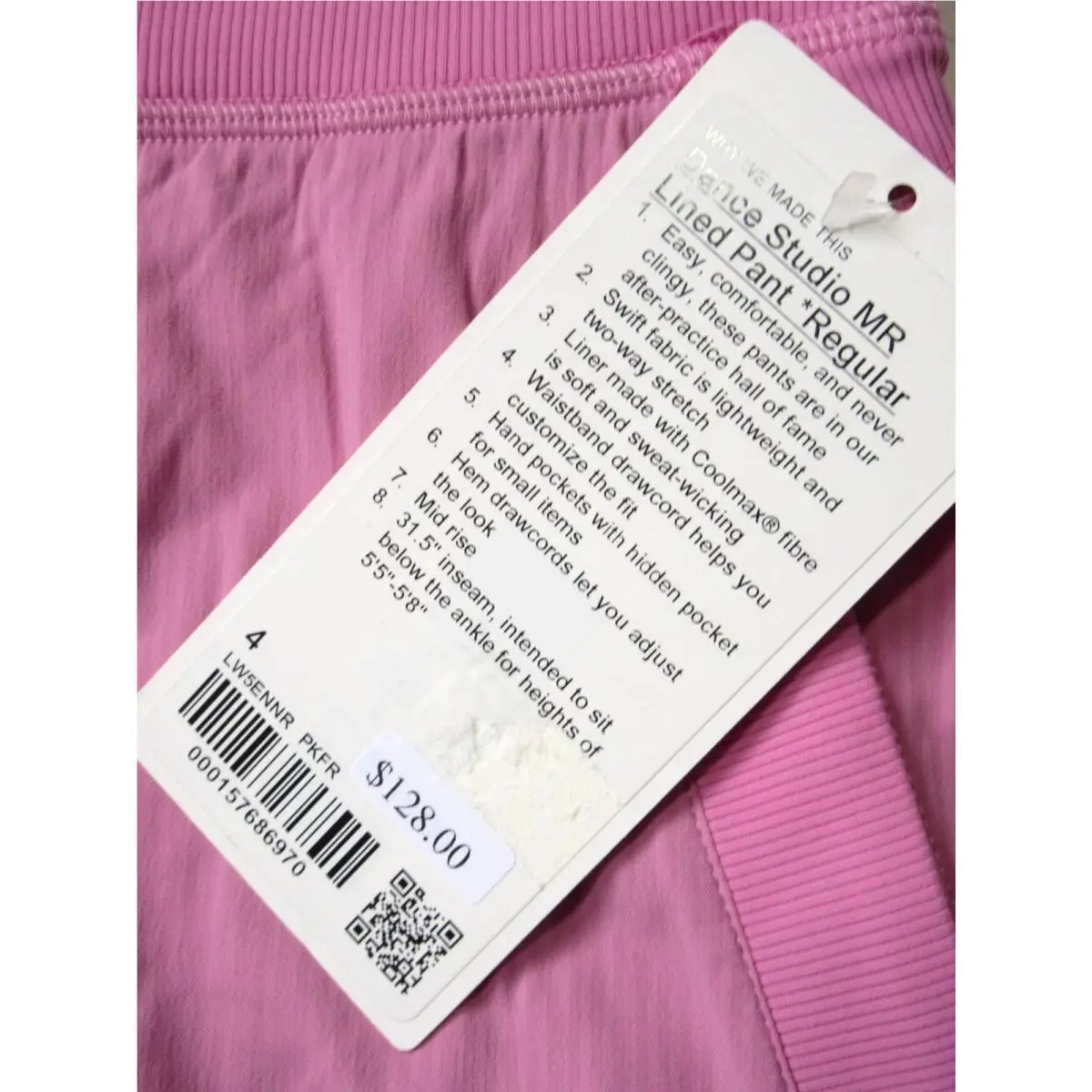 Lululemon clothing - Pink 2