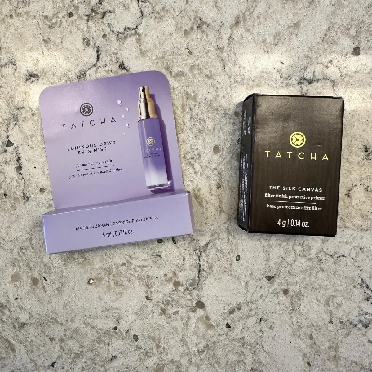 Set of Two Tatcha Sample Sizes Primer Mist