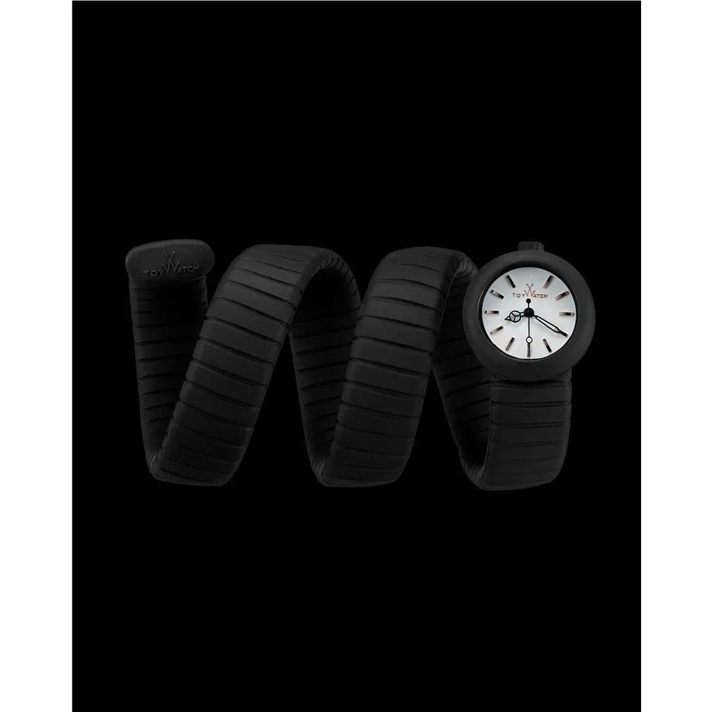 Toy Watch Women`s Silicone Toyviper 26mm Wrap Around Black Watches by ToyWatch