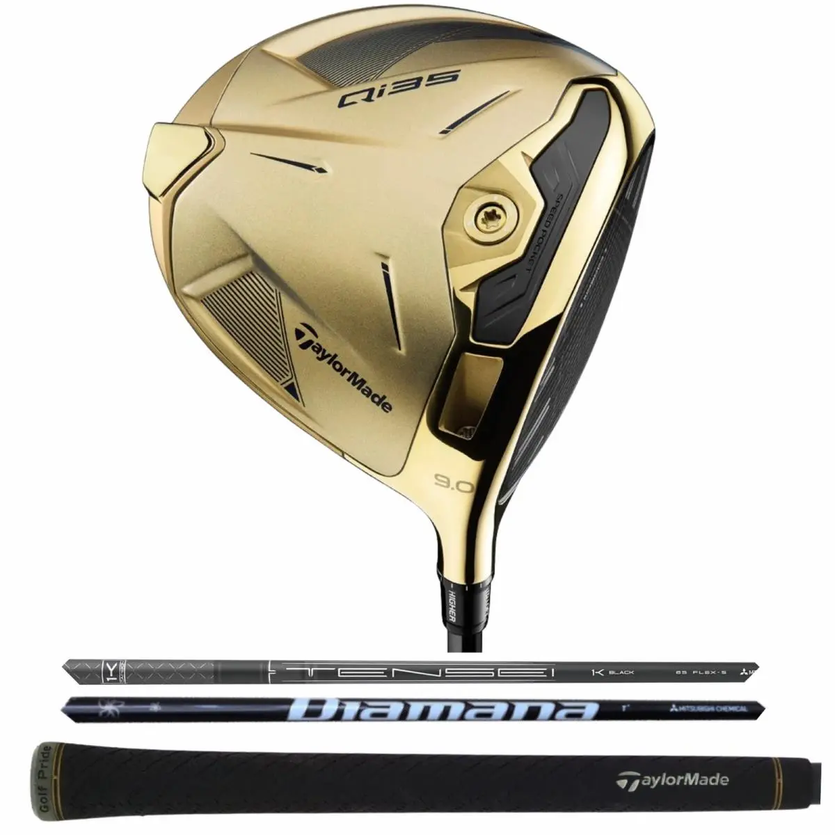 TaylorMade  - Qi35 Designer Series Gold - Designer Series Gold - Gold 0