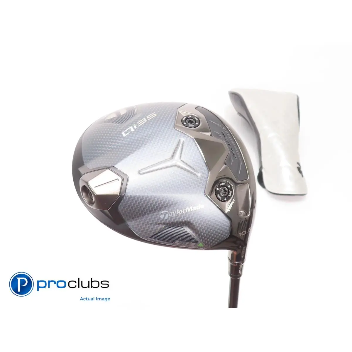 Taylormade Qi35 LS 10.5 Driver W/cover - Atmos Red 5R Regular Flex 514899