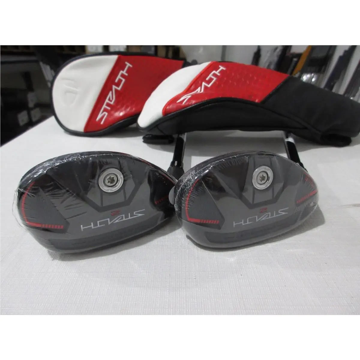 Left-handed Taylormade Stealth 2 Plus Hybrid Set - 3H - 4H- Regular Graphite