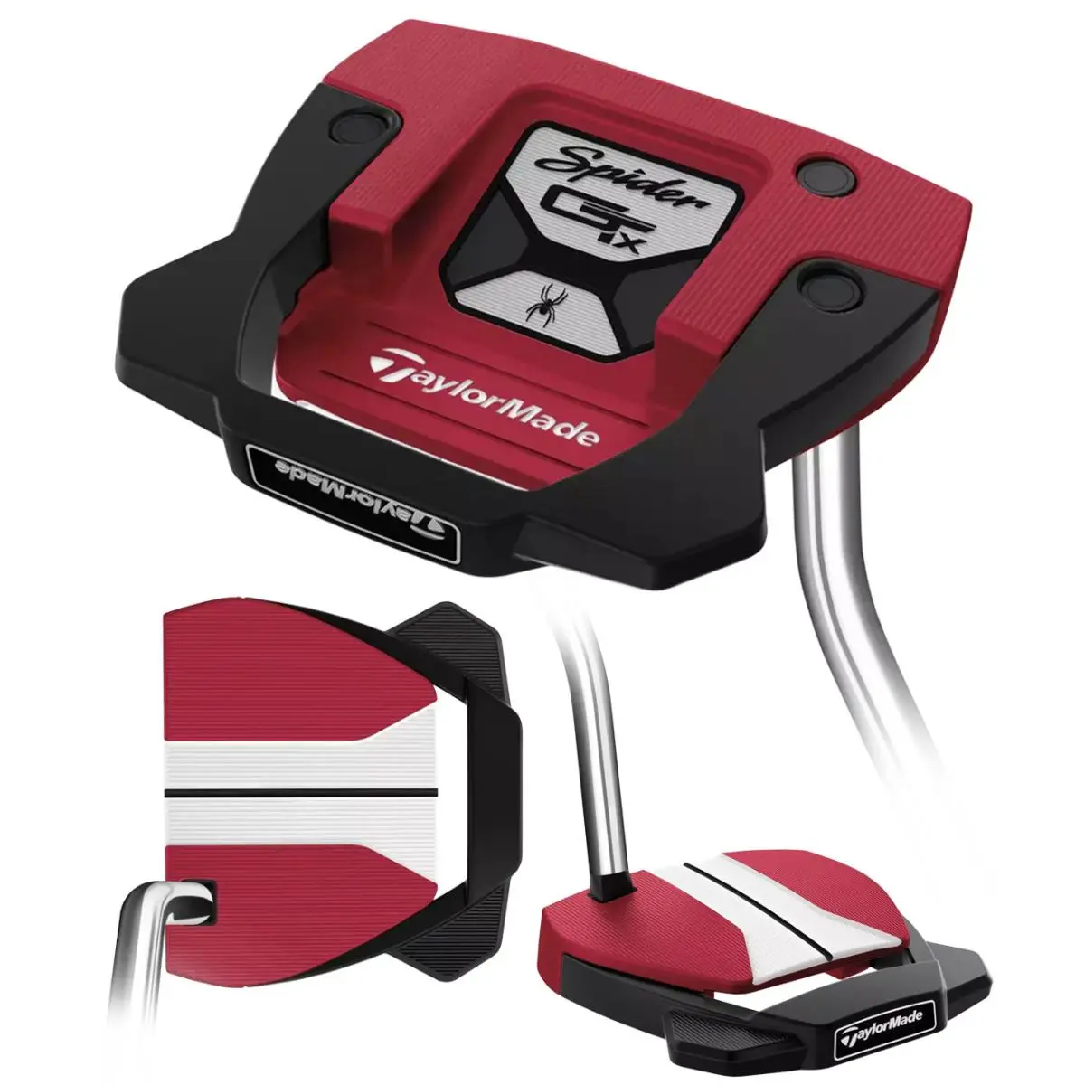 Taylormade Spider Gtx Red SB Putter Single Bend 35