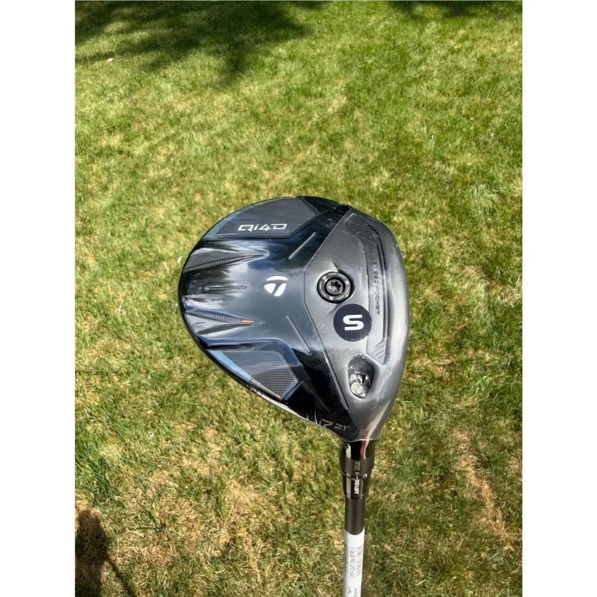 Taylormade Qi4D 7-Wood 21° Reax Stiff Flex 41.5 +hc