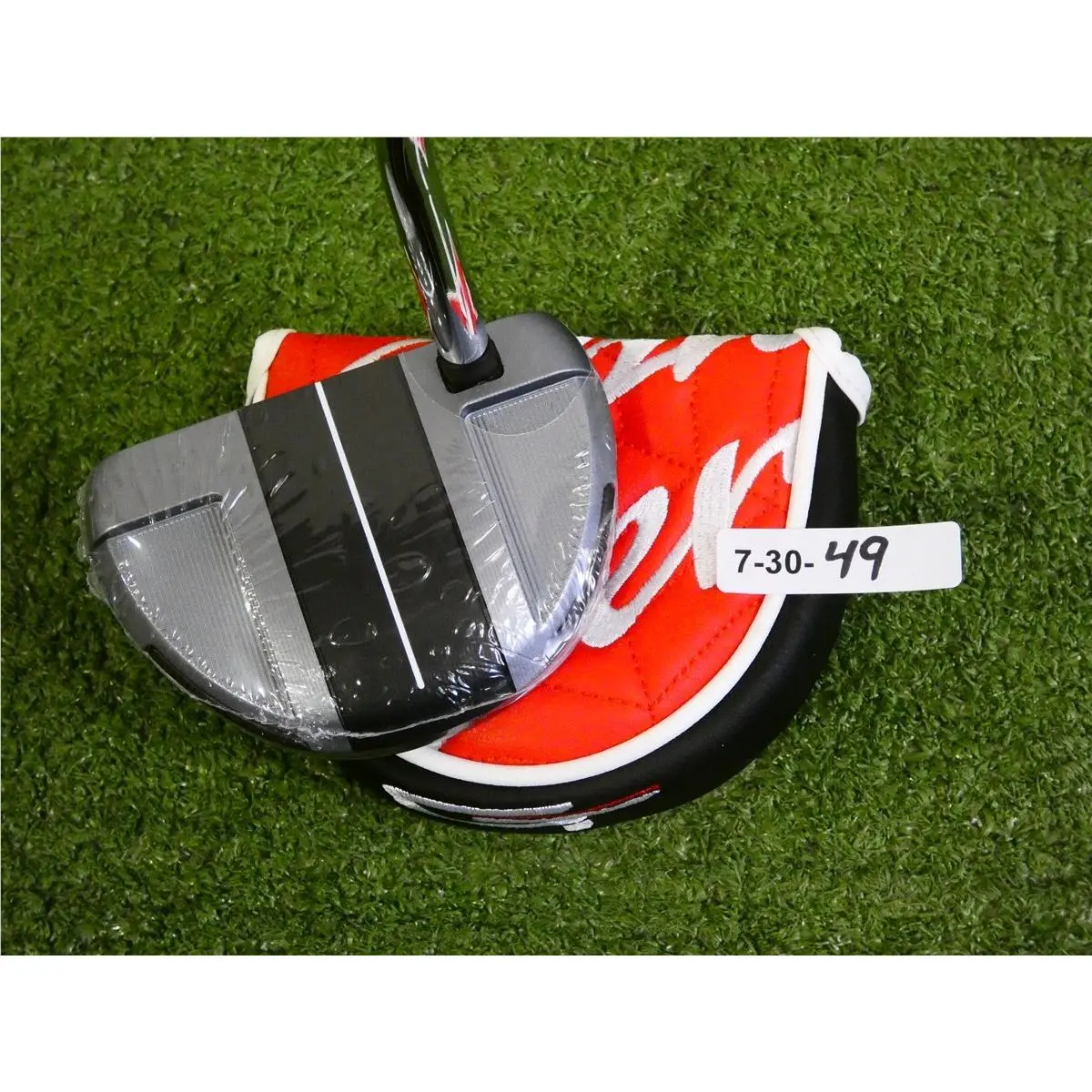 Taylormade Spider GT Rollback Silver/black SB 35 Left Hand Putter w HC SS