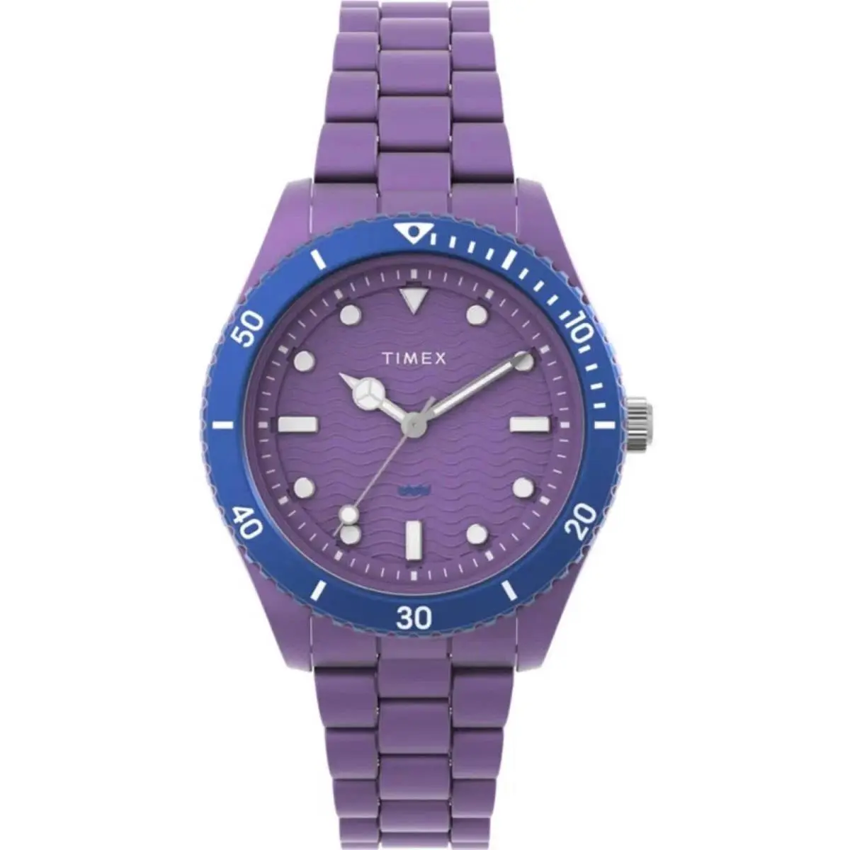 Women`s Analog Watch Legacy Quartz Purple Plastic Bracelet TW2Y04800VQ by Timex