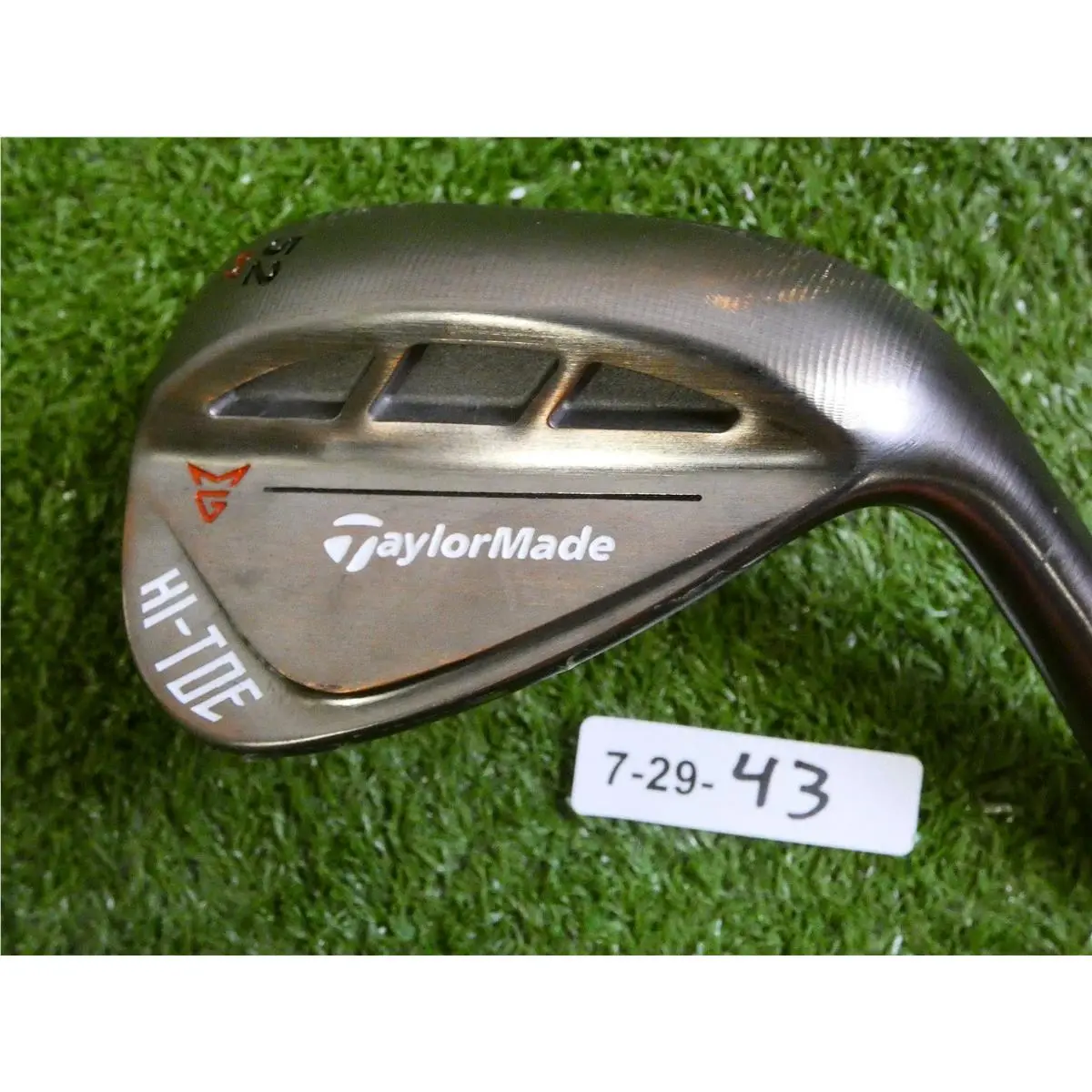 Taylormade Tour Issue Milled Grind Hi-toe Raw 52 09 Gap Wedge S200 Steel