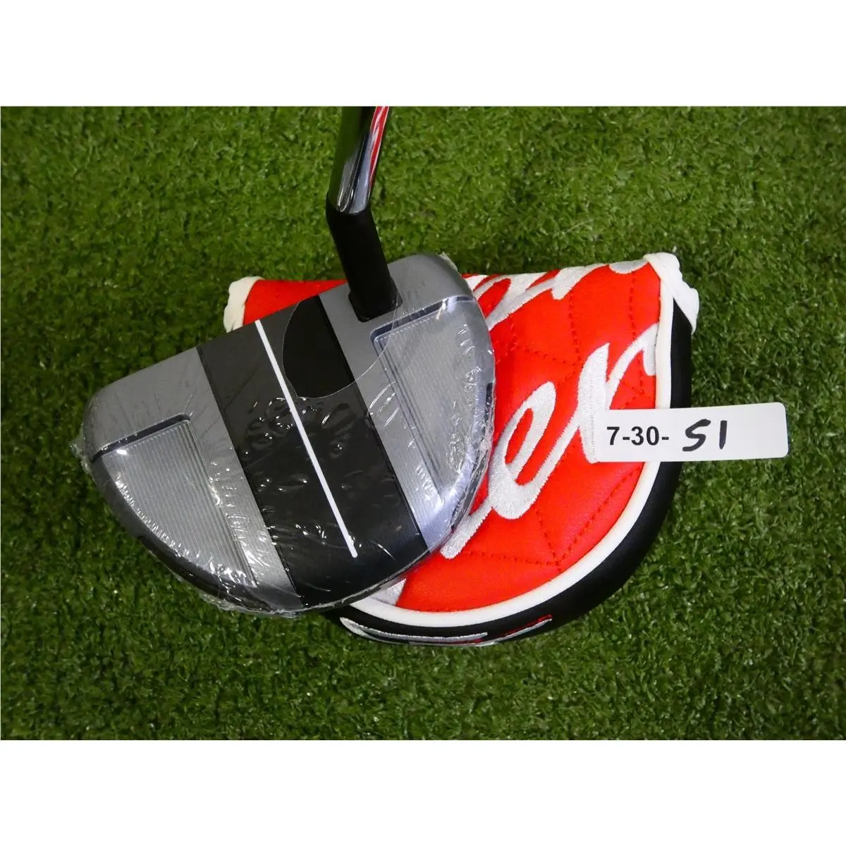 Taylormade Spider GT Rollback Silver/black 3 35 Left Hand Putter w HC SS