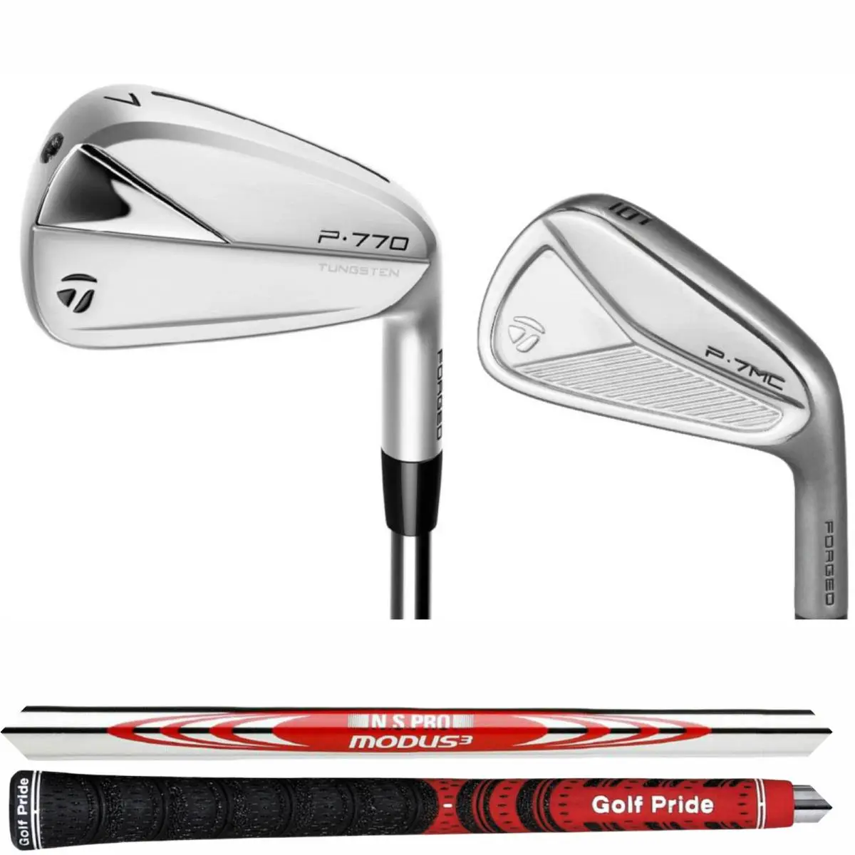 Taylormade 2023 P770 P7MC 4-PW Combo Set Modus 3 Tour 120 Stiff +1 1/2