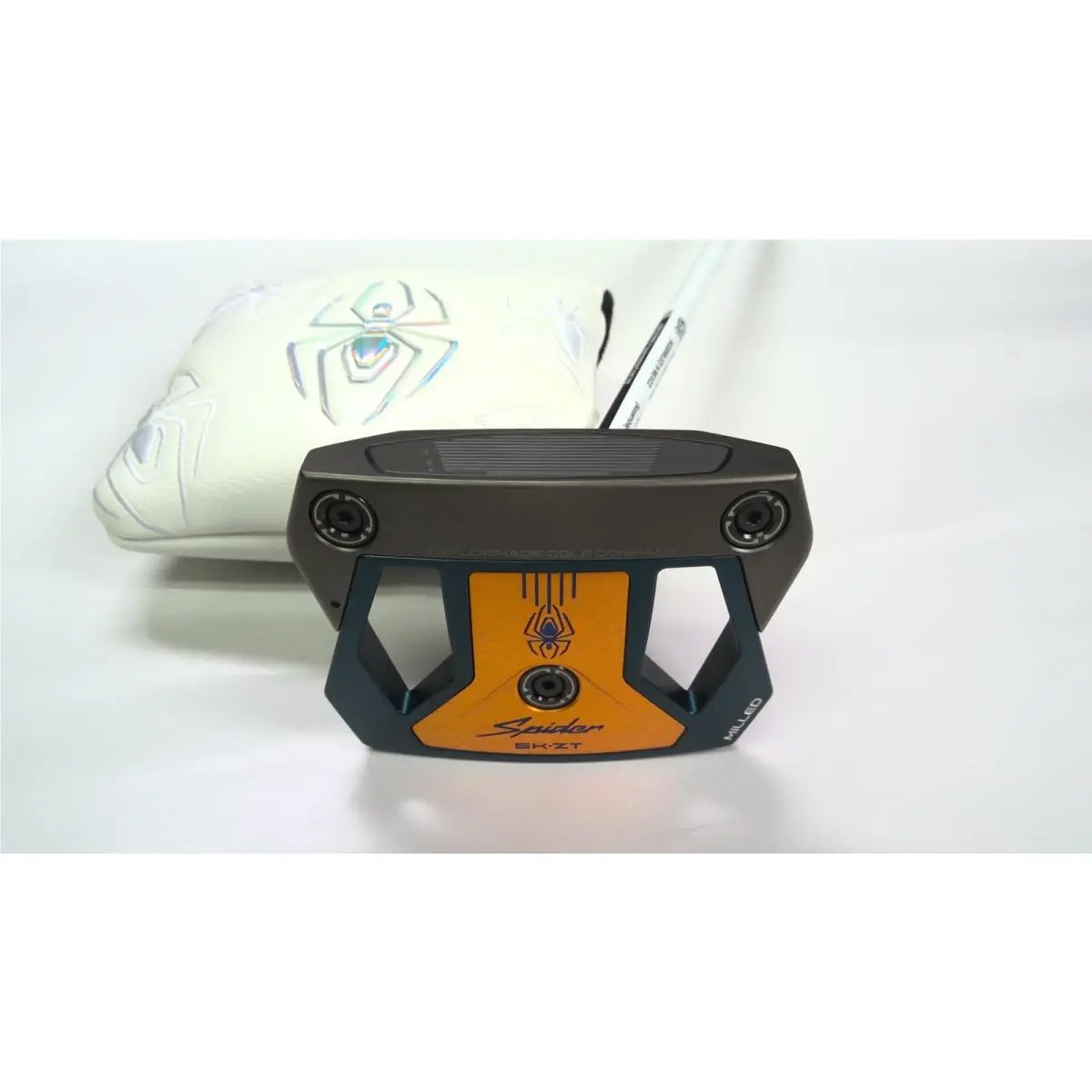 Taylormade Myspider 5K-ZT Custom Milled Putter / Charcoal Navy Orange / 35