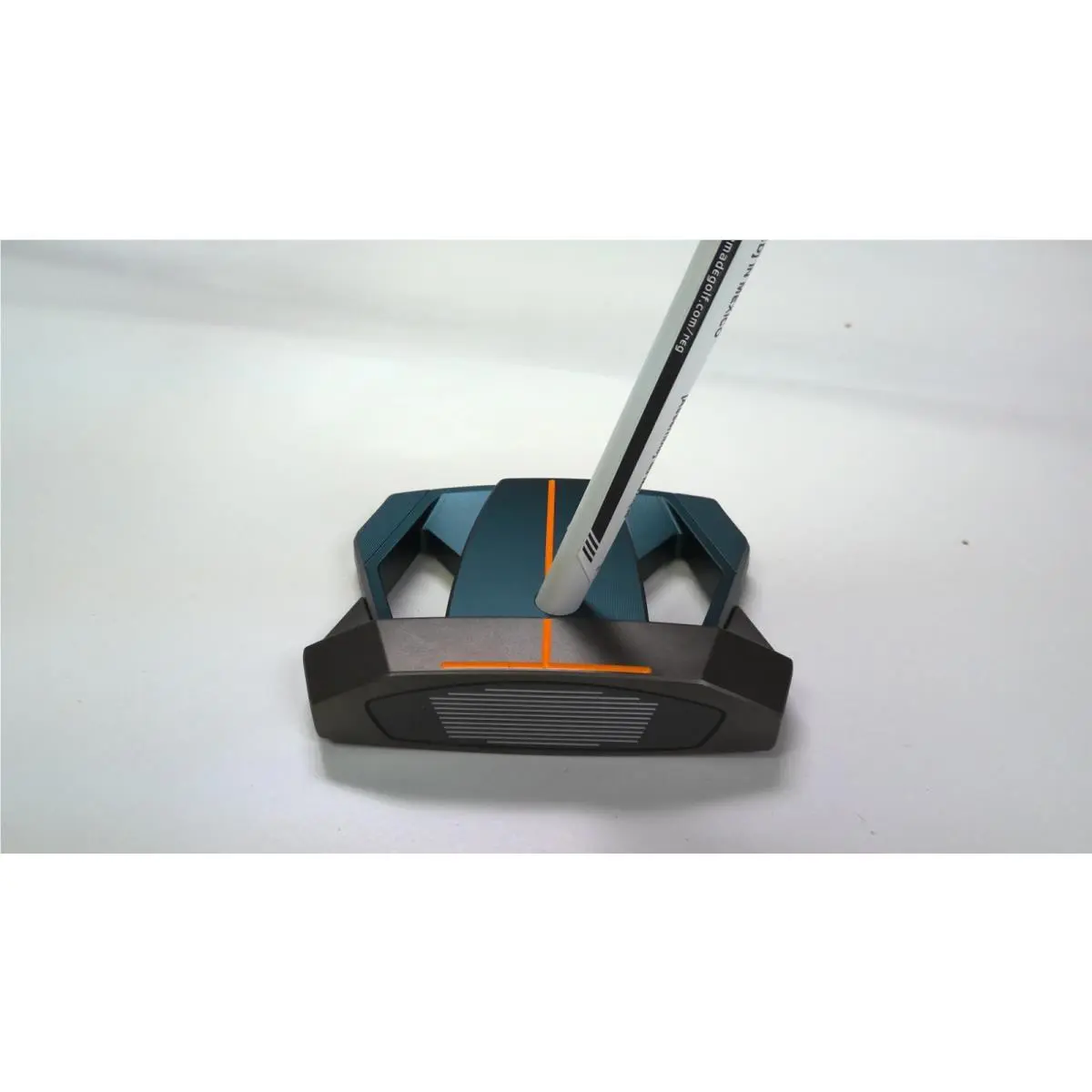 TaylorMade  - MYSPIDER 5K-ZT - MYSPIDER - CHARCOAL, NAVY, ORANGE, Lie Angle: Black 0