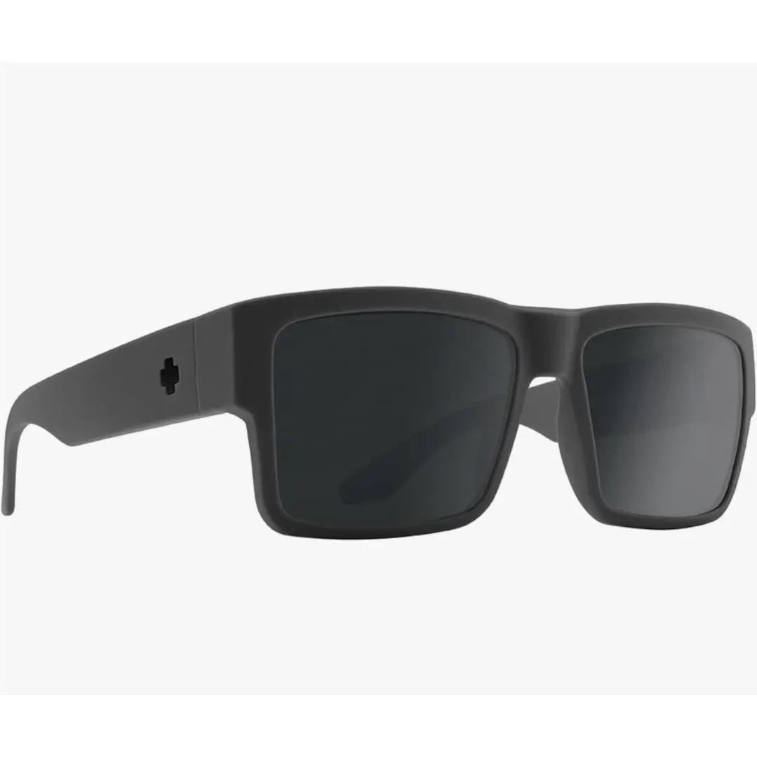Spy Optics Cyrus Soft Matte Dark Gray Polarized Sunglasses + Case by SPY Optics