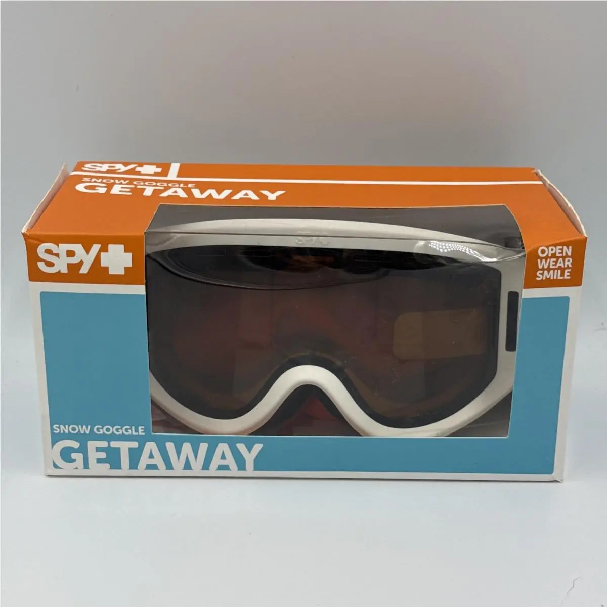 Spy Optic Getaway Anti Fog Snowboarding Goggles Matte White /bronze R1727