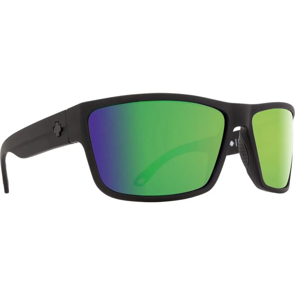 Spy Men`s Rocky Soft Matte Black Polarized Sunglasses