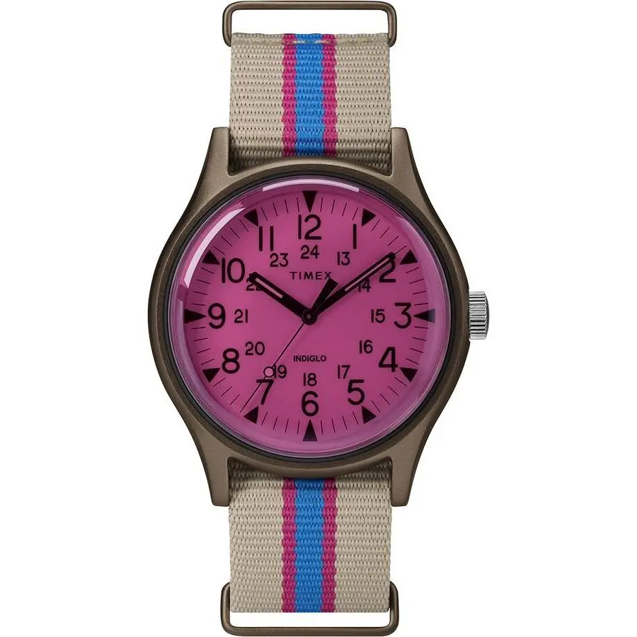 Timex MK1 Fabric Indiglo Mens Watch TW2T25600