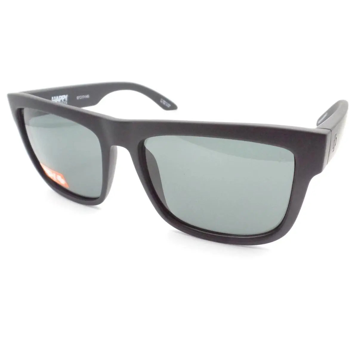 Spy Optics Discord Sosi Soft Matte Black Green Grey Sunglasses by SPY Optics