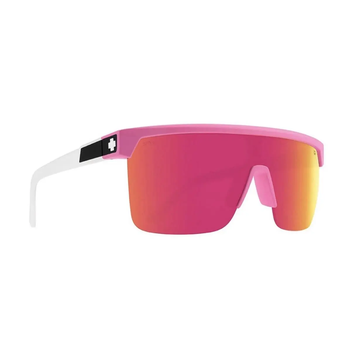 Spy Optic Flynn 5050 Sunglasses - Matte Pink Translucent White / Pink Mirror by SPY Optics