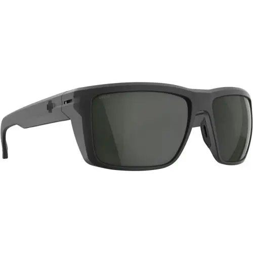 Spy Sunglasses Overhaul XL Matte Black Happy Grey Green Polarized 6700000000299 by SPY Optics