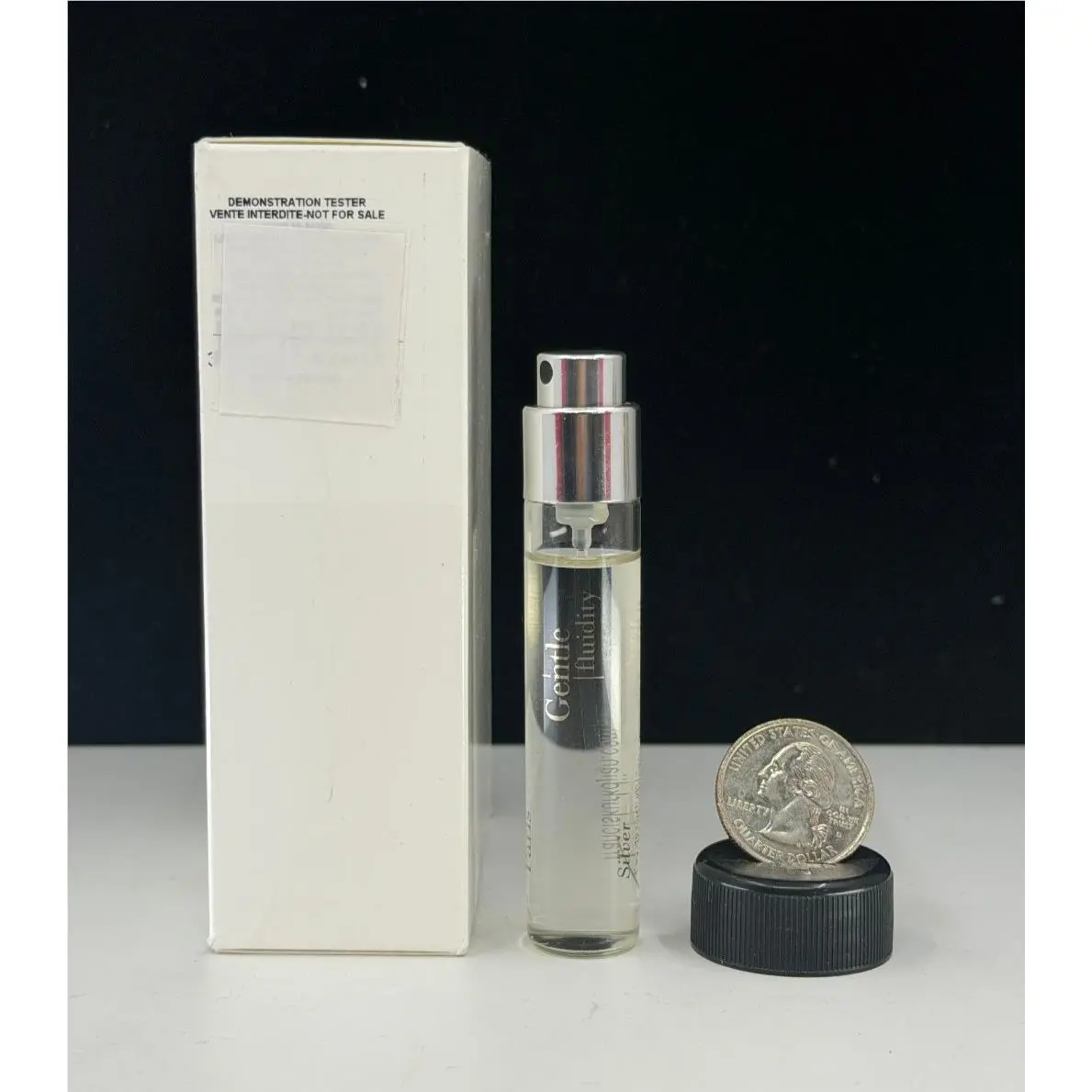 Mfk Gentle Fluidity Silver Edp Refill Spray 0.37 oz 11ml Tester Box by Maison Francis Kurkdjian