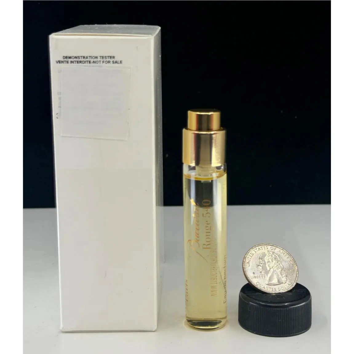 Maison Francis Kurkdjian Mfk Baccarat Rouge 540 Edp Refill Travel Spray 0.37 oz 11 ml Tester Box