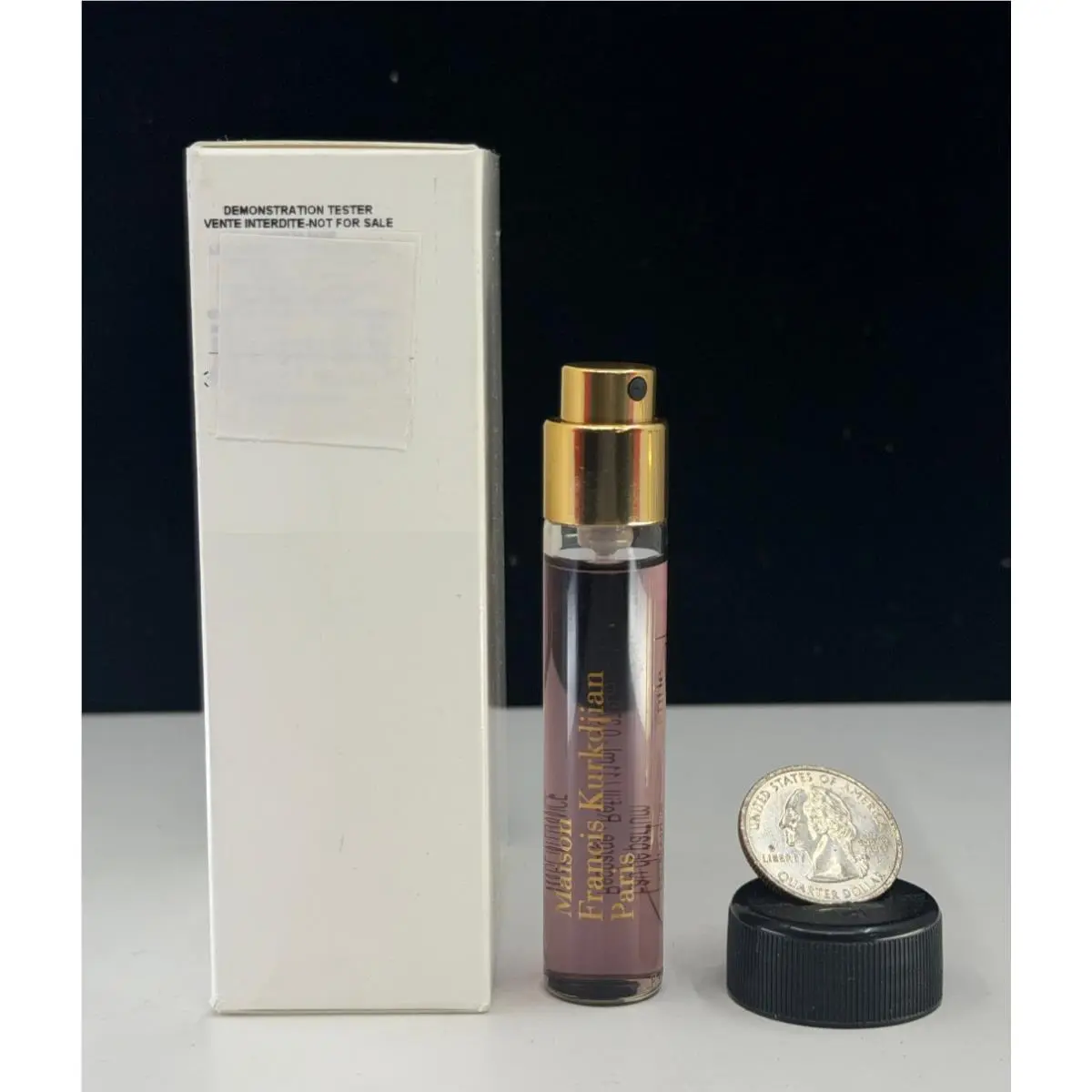 Mfk Gentle Fluidity Gold Refill Spray 0.37 oz / 11 ml Tester Box by Maison Francis Kurkdjian