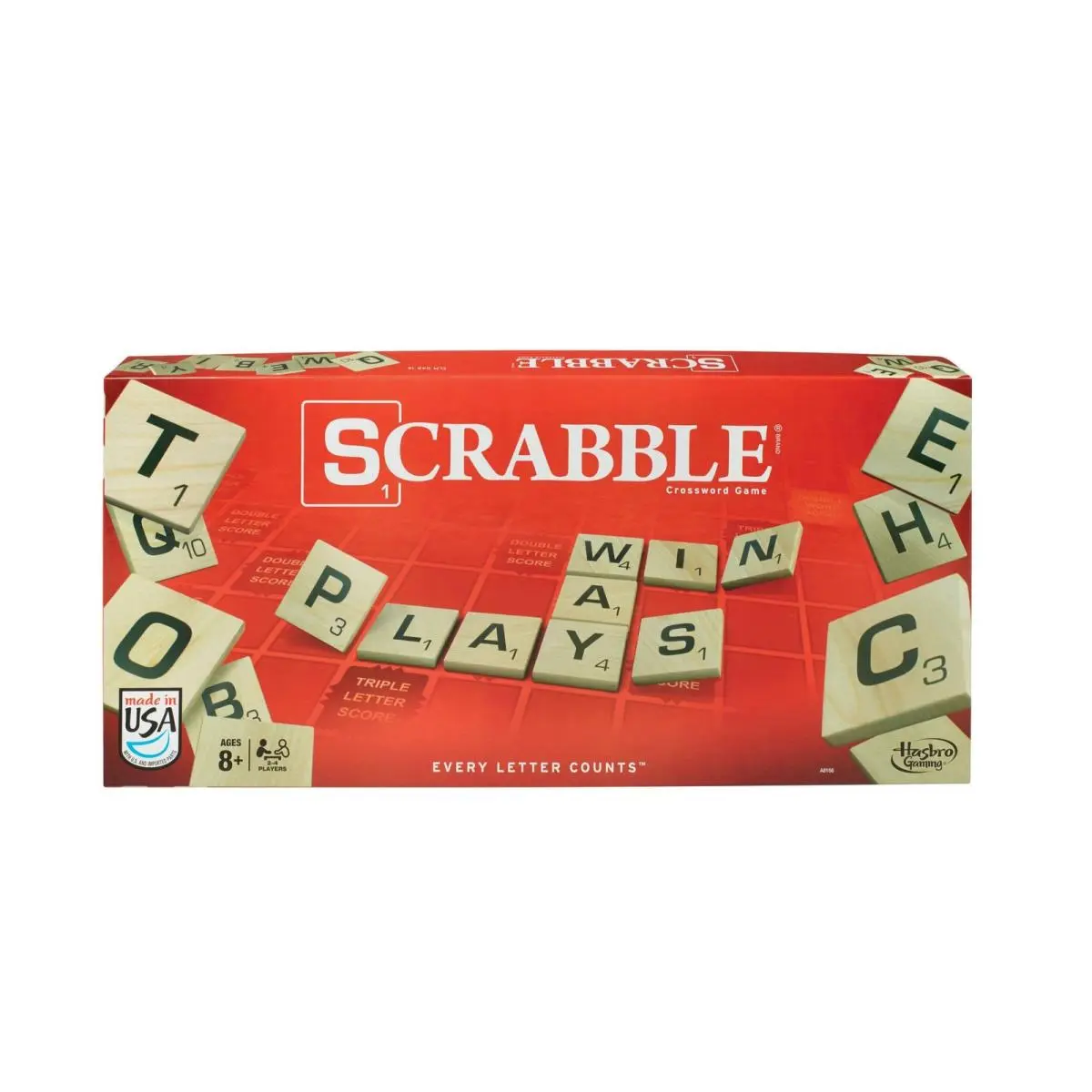 Scrabble Crossword Board Game Classic Word Puzzle Family Fun Strategy Tabletop
