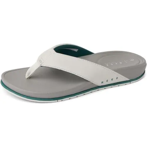 Men`s  Phantom Bonzer Arch Support Flip Flop CJ7616 Grey/forest by Reef