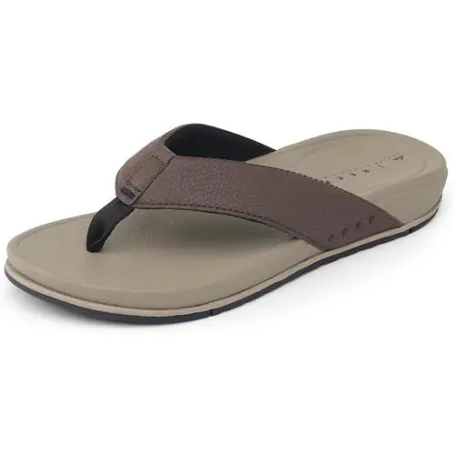 Men`s  Phantom Bonzer Flip Flop Sandal CJ6994 Chocolate/tan by Reef