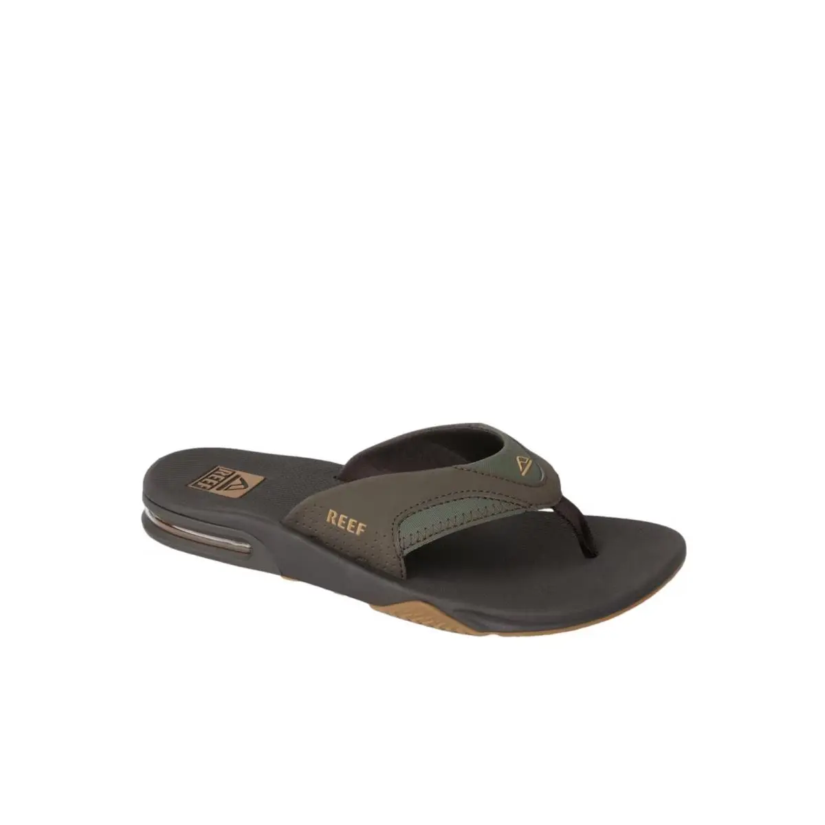 Fanning Brown / Gum RF002026BGM Men`s Size 14 Medium by Reef
