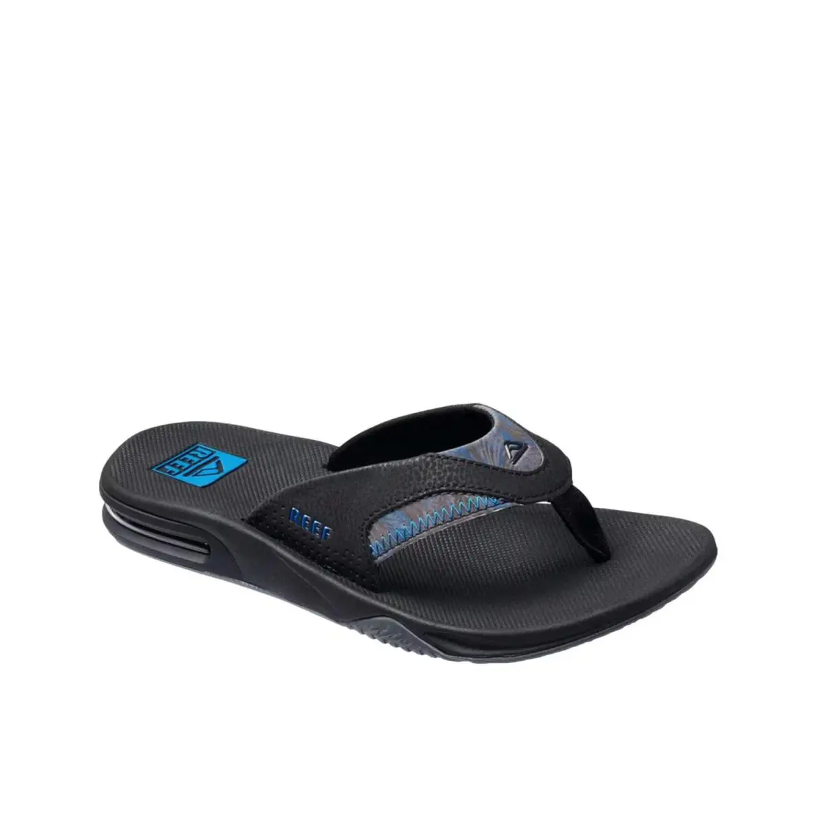 Fanning Black / Pool Palm CJ0610 Men`s Size 12 Medium by Reef