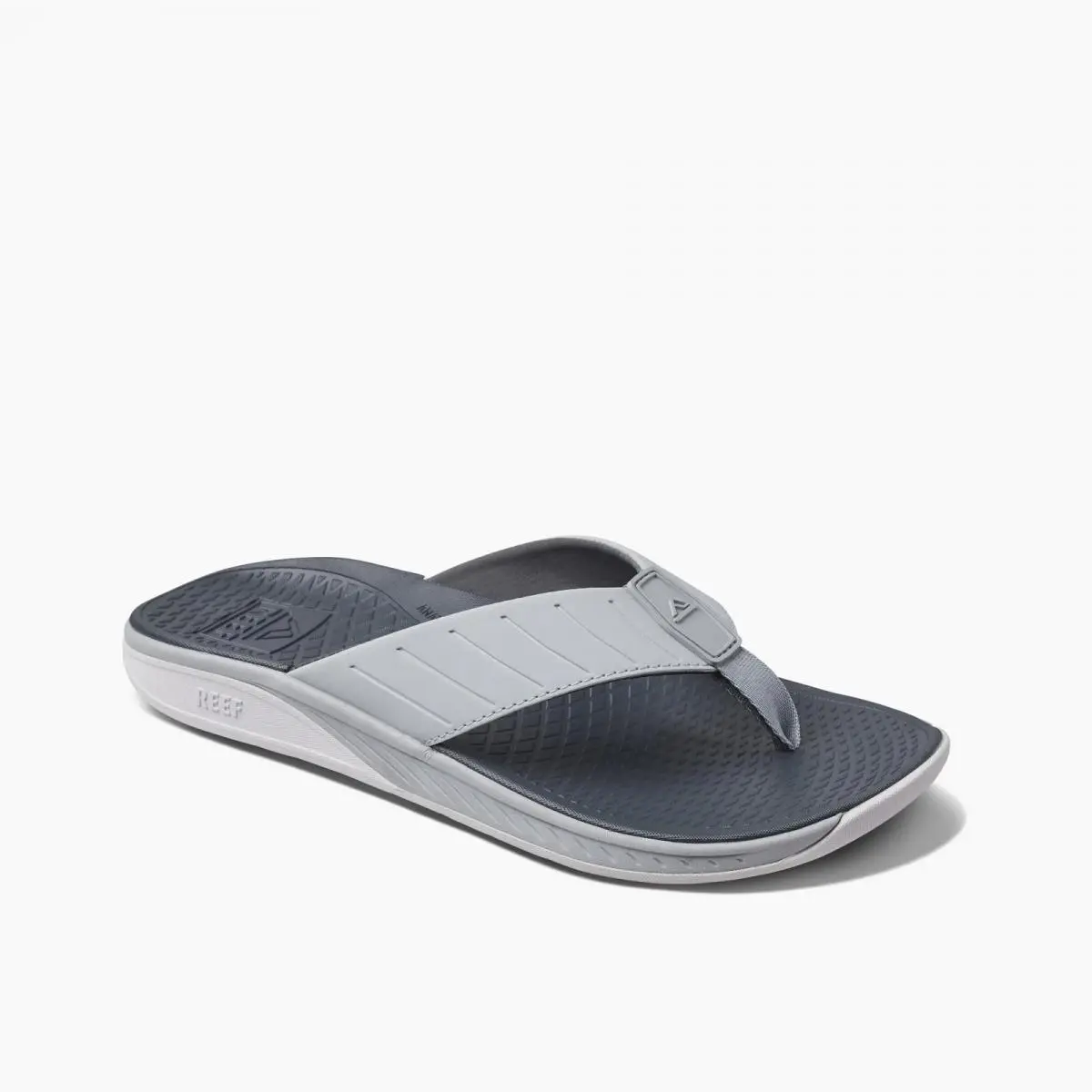 Reef The Deckhand Men`s Water Friendly Sandals Grey - 8 Medium
