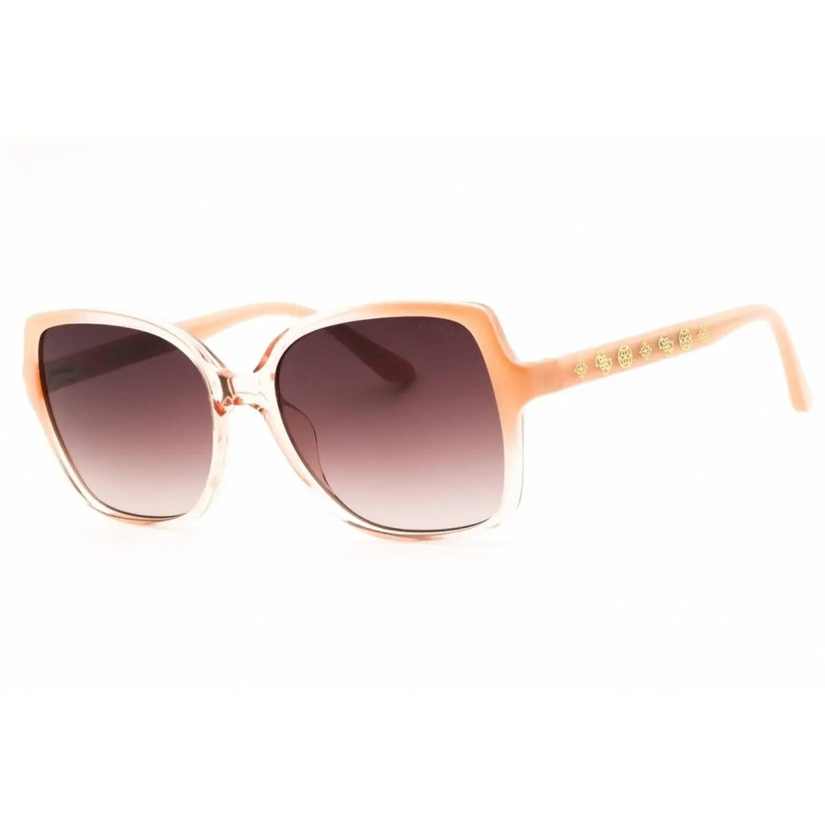 Women`s Sunglasses Ivory Injected Propionate Full Rim Frame GU00100 25F by Guess