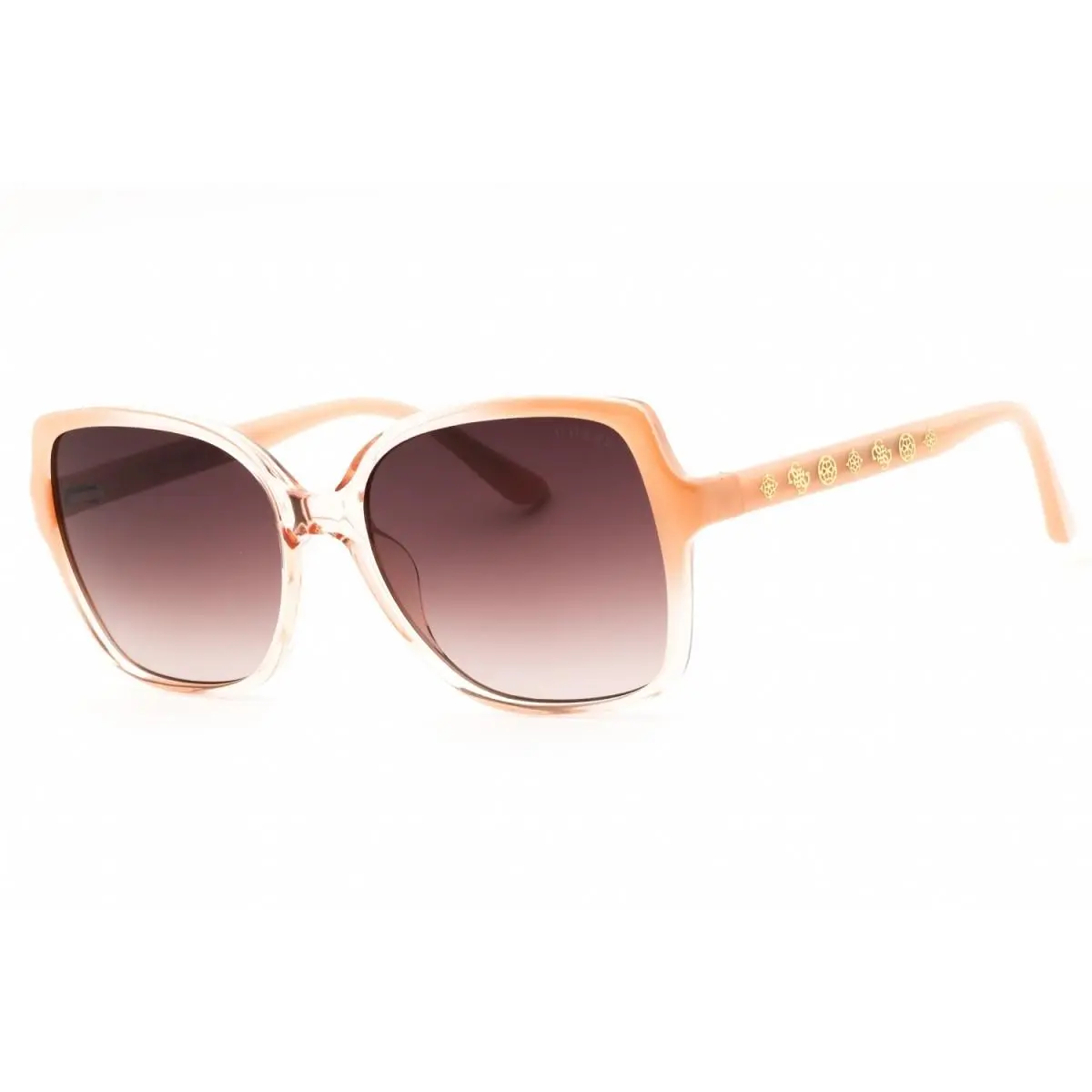 Guess GU00100 25F Ivory/brown Gradient 55-17-140 Sunglasses