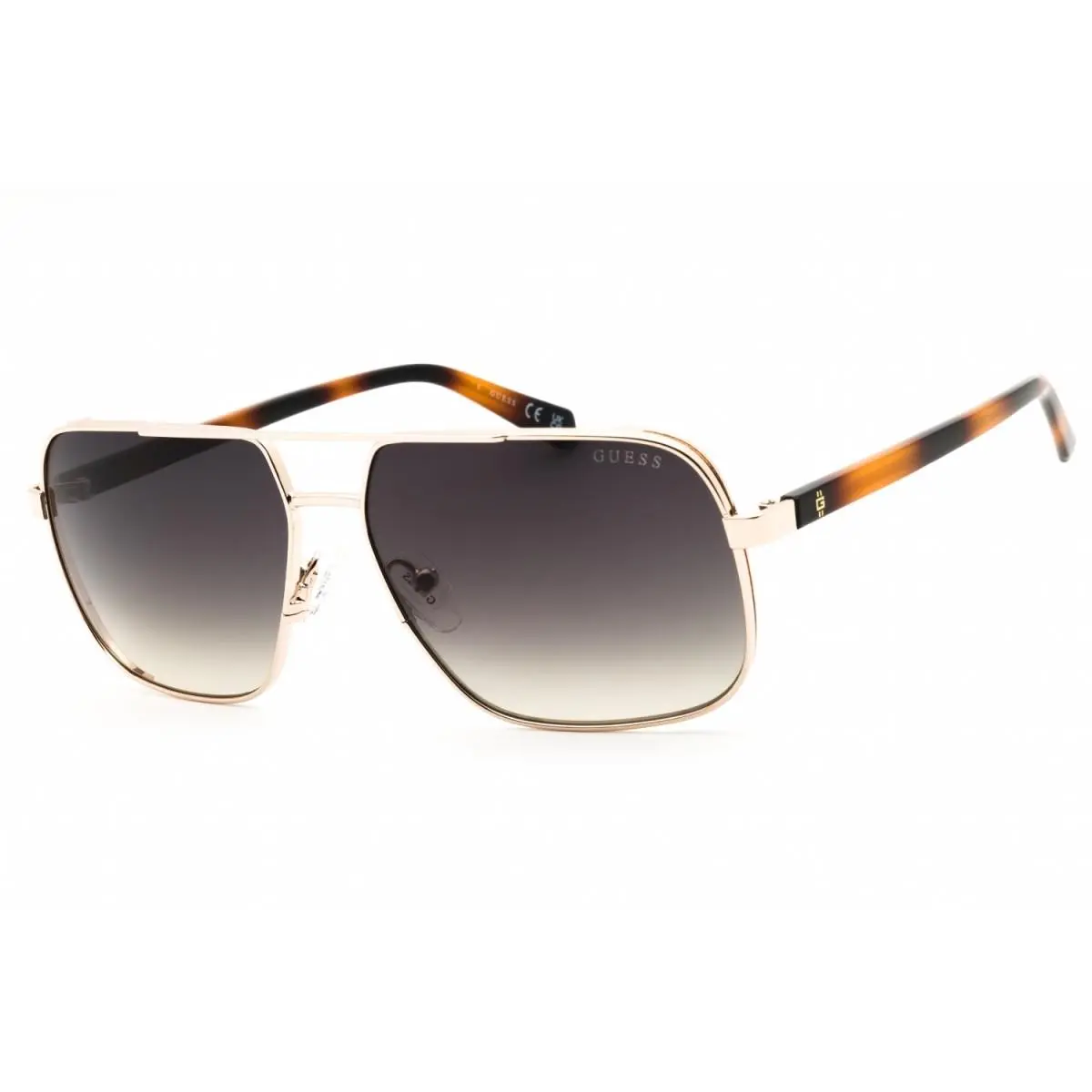 GU00119 32B Gold/smoke Gradient 58-14-140 Sunglasses by Guess