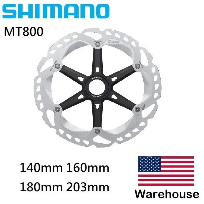 Shimano XT Ice-tech RT-MT800 Center Lock Disc Brake Rotors 140/160/180/203mm