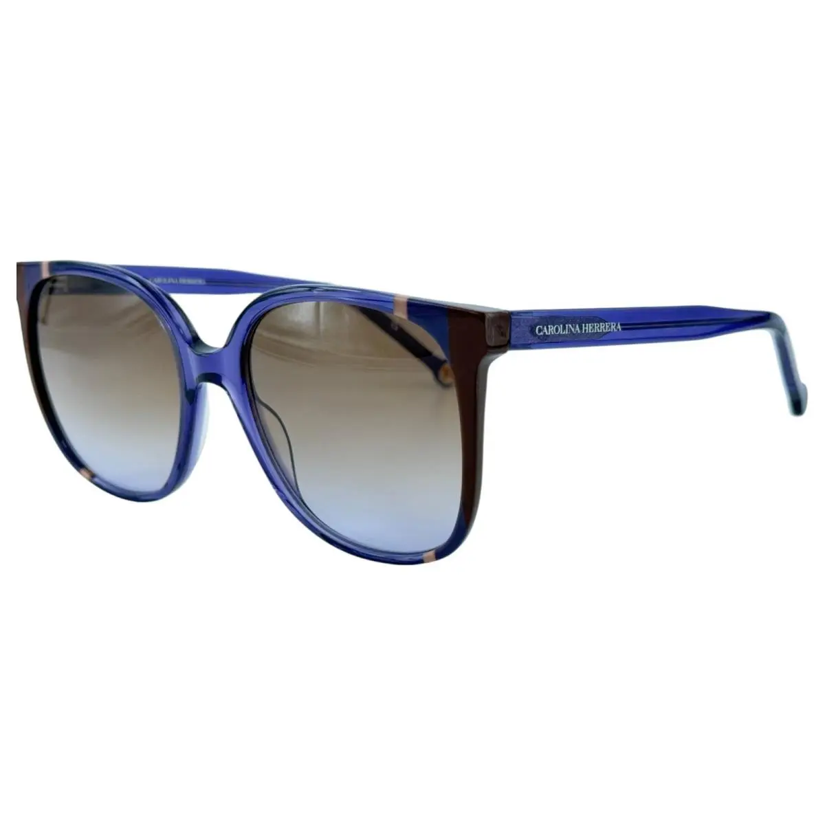 Carolina Herrera CH0062/S Womens Plastic Sunglass E53QR Violet 57-19 w Case