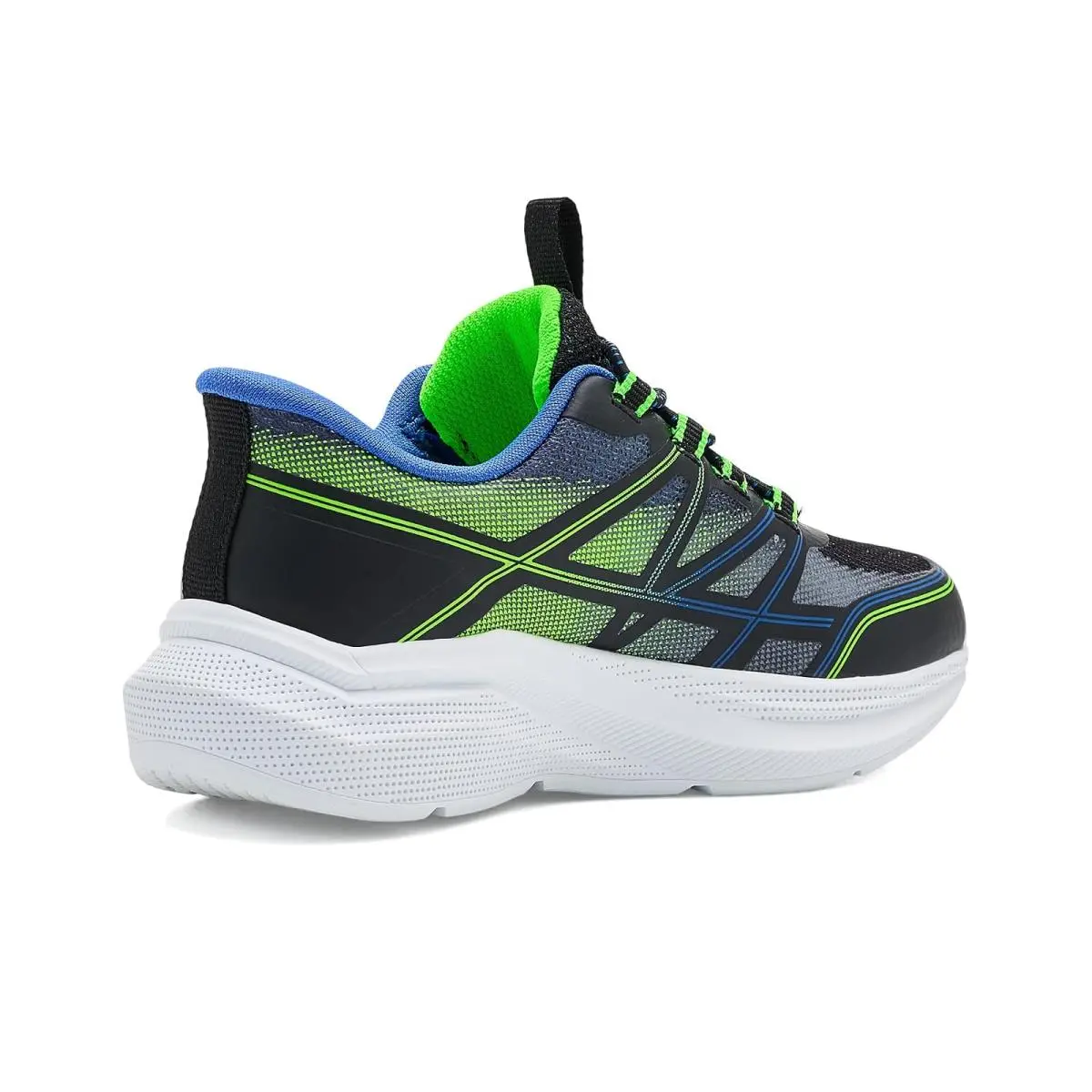 Skechers shoes - Black/Blue/Lime 8