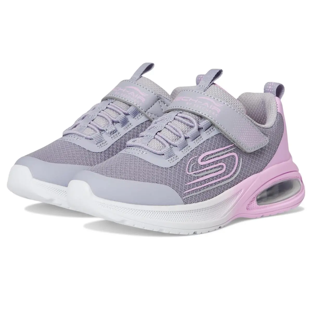Girl`s Skechers Kids Microspec Max Advance - Fly 3 303595L Little Kid/big Kid