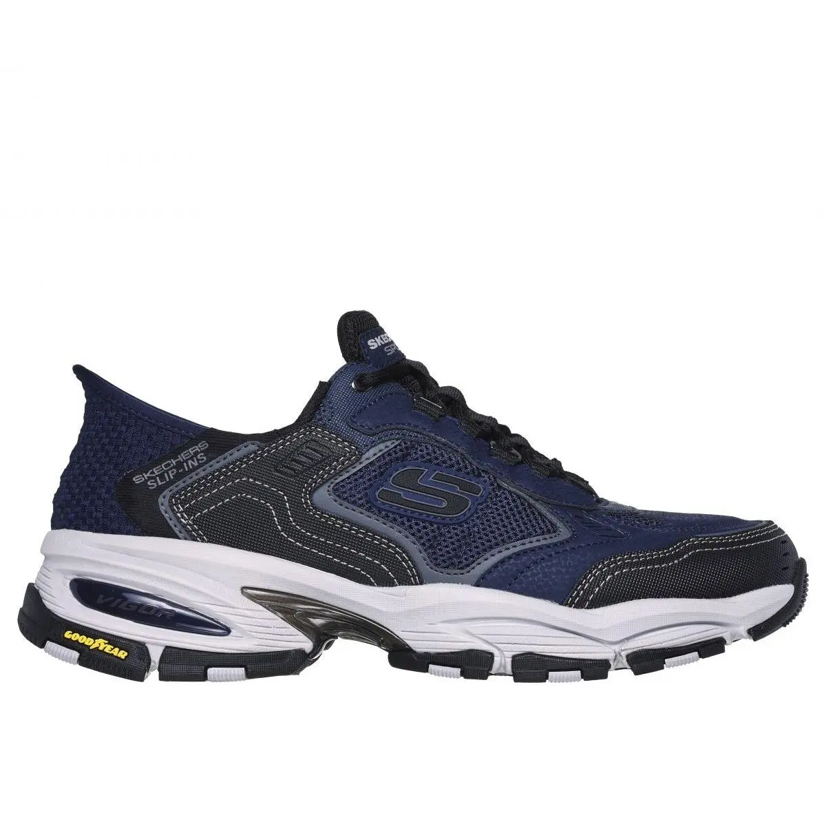 Skechers Men`s Slip-ins: Vigor 3.0 - Drafting Sneaker Navy/black - 237445-NVBK
