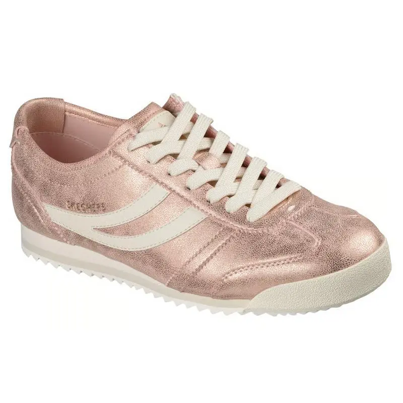 Womens  Topnotch Shimmer Chic Rose Gold Duraleather Shoes Medium by Skechers