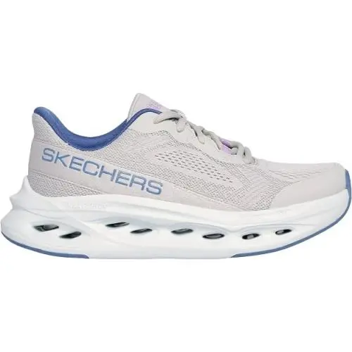 Skechers Shoes Women Sport Max Cushioning Glide Step Comfort Casual Taupe 129407