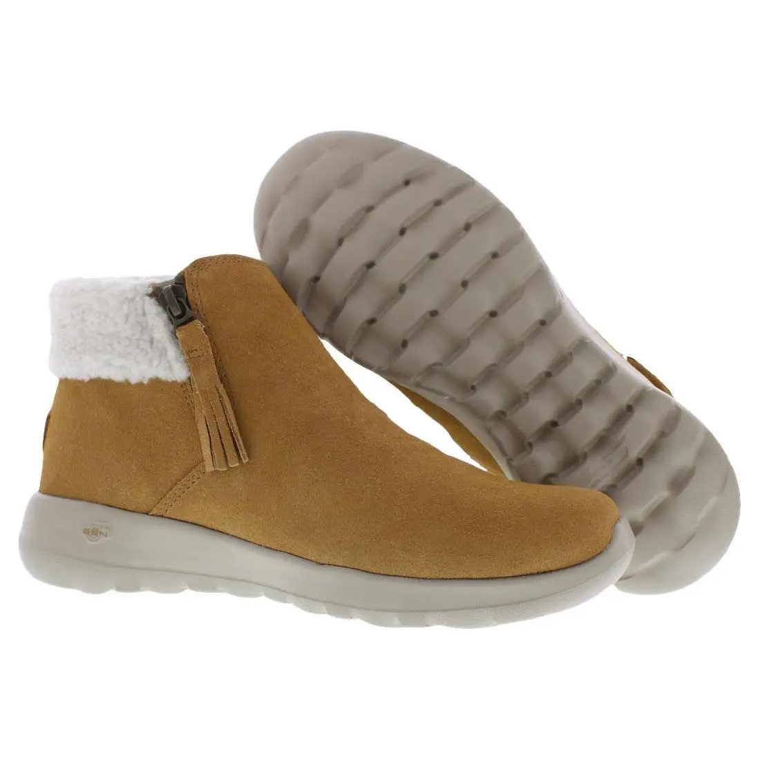 Skechers On The Go Joy Happily Cozy Suede Boot Womens Shoes