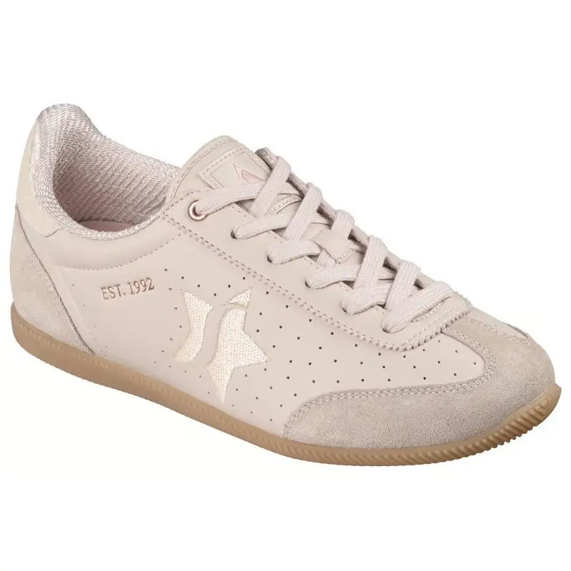 Womens Skechers Midcity City Crush Blush Pink Duraleather Shoes